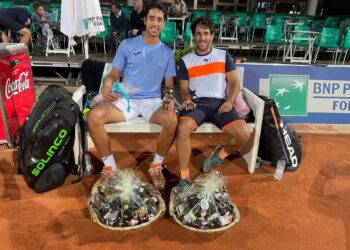 Murkel Dellien sale campeón de dobles en Bélgica