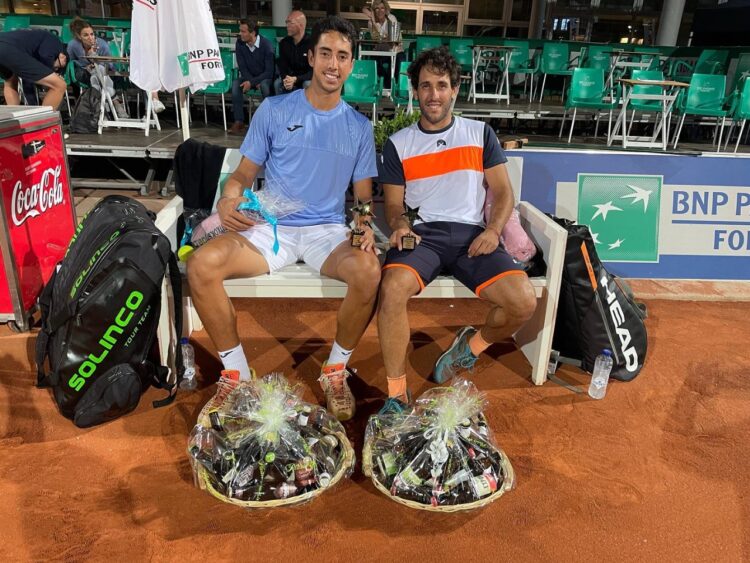 Murkel Dellien sale campeón de dobles en Bélgica
