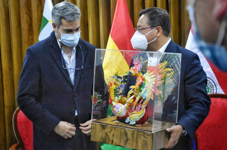 Arce hizo conocer a Benítez interés boliviano de uso del agua del Pilcomayo para riego