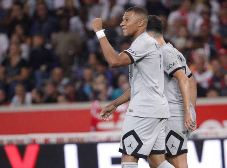 Mbappé tarda 8 segundos en marcar contra el Lille, un récord en Ligue 1