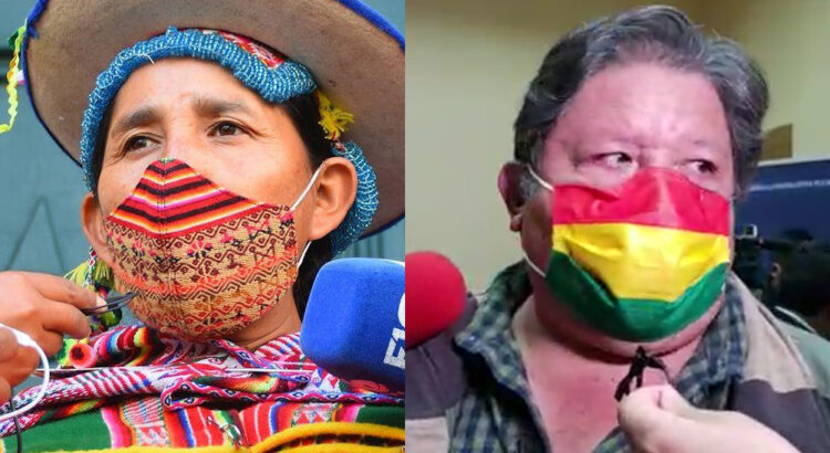 La exdiputada del MAS Lidia Patty y el dirigente del Conade Manuel Morales postulan a la Defensoría
