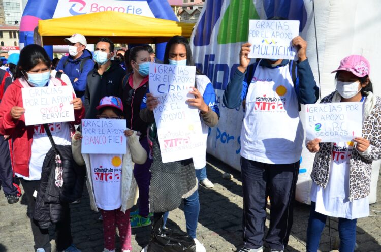 Campaña ‘Caminando por la Vida’ recauda Bs 1,2 MM para niños con cáncer