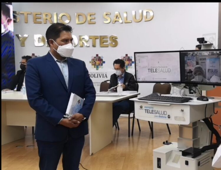 Salud, ABE y Entel firman acuerdo para garantizar telesalud en 118 municipios