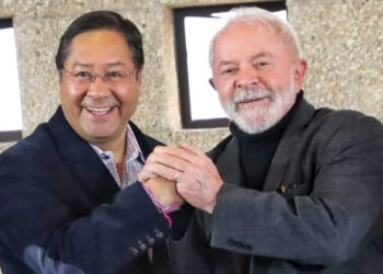Arce a la comunidad boliviana en Sao Paulo: ‘los más favorecidos (con una victoria de Lula) serán ustedes’