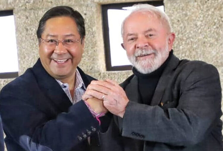 Arce a la comunidad boliviana en Sao Paulo: ‘los más favorecidos (con una victoria de Lula) serán ustedes’