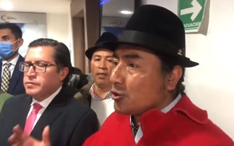 Justicia de Ecuador inicia proceso contra indígena que lideró protesta contra gobierno