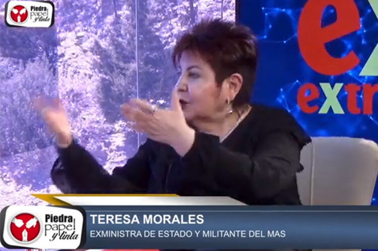 Teresa Morales: ‘Luchar contra la corrupción no es luchar contra el Gobierno’
