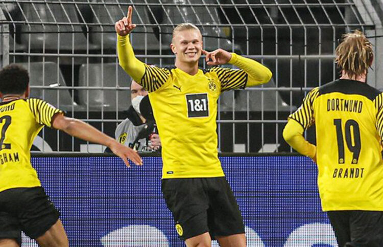 Haaland y Meunier permiten al Borussia Dortmund presionar al Bayern