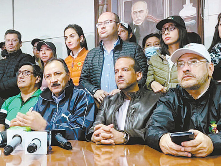 Camacho, el afán de eludir el diálogo y la convivencia política