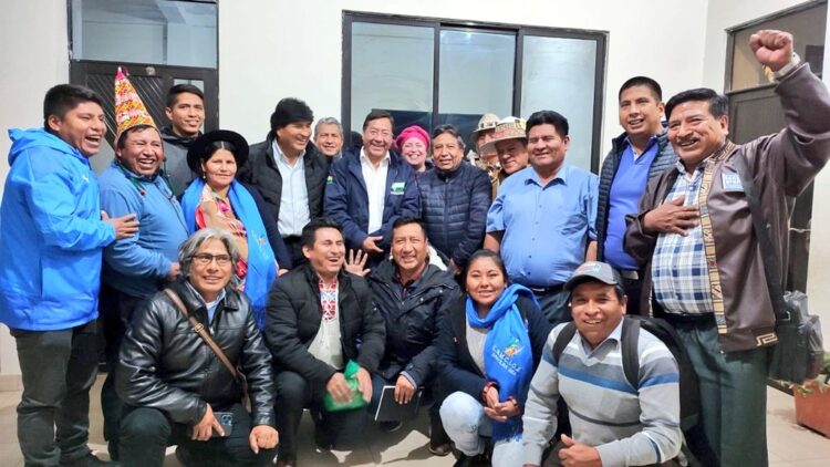 Arce, Choquehuanca, Morales y García se reúnen y aseguran la unidad del oficialismo