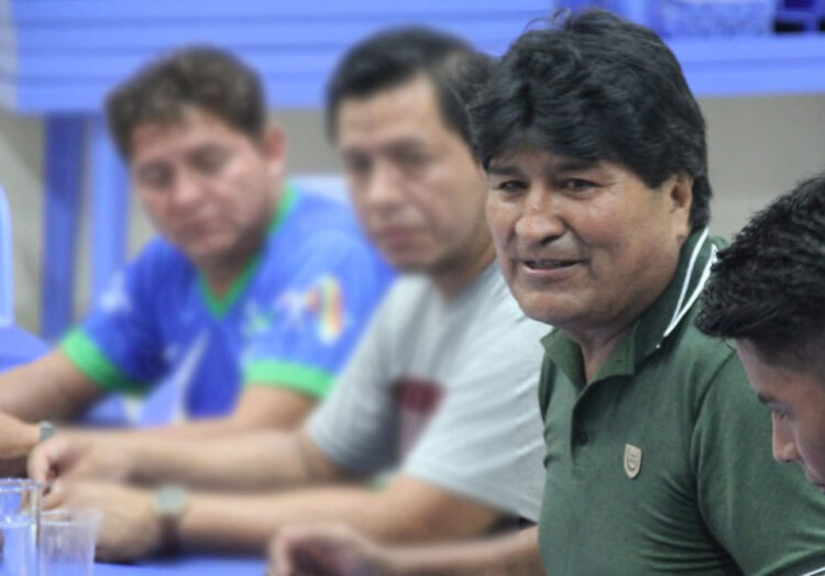 Morales descarta división en el MAS y evita hablar del diputado Cuéllar