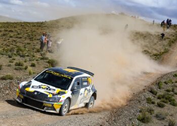 Sebastián Careaga ‘vuela’ en el Rally Oruro