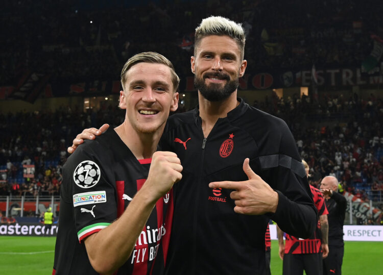Milan supera 3-1 al Dínamo Zagreb y lidera el grupo E de Champions