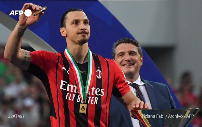 Ibrahimovic prolonga su aventura en el Milan con casi 41 años