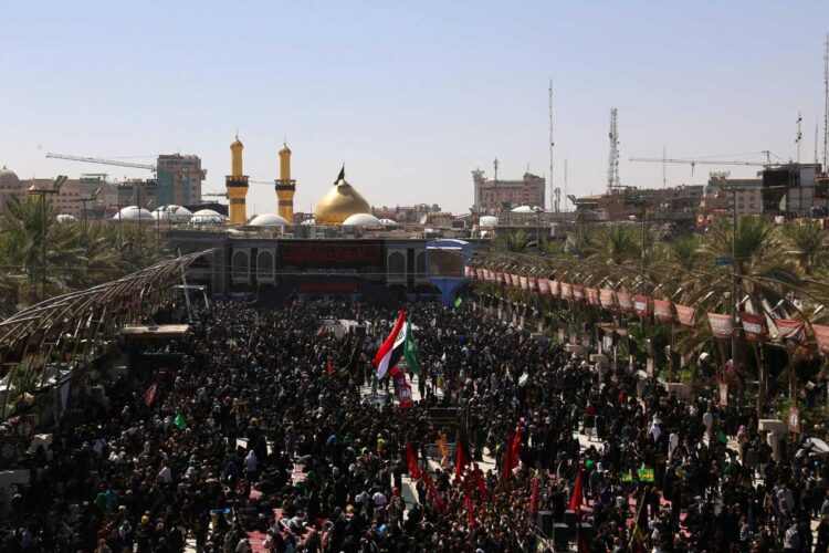 Los iraníes regresan en masa a Irak para la peregrinación de Arbain