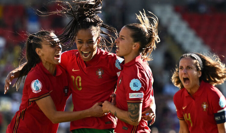 Suiza y Portugal empatan 2-2 en la Eurocopa femenina