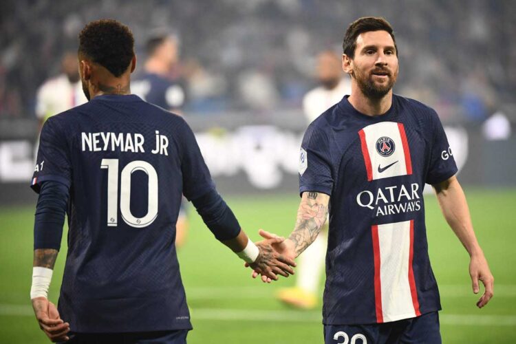 Messi suma su cuarto gol, se acerca a Neymar y Mbappé