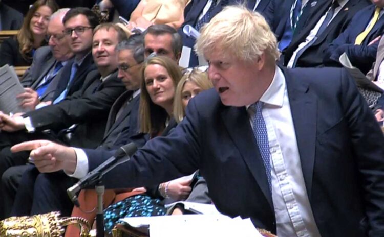 Boris Johnson, ante informe interno del ‘partygate’ potencialmente demoledor