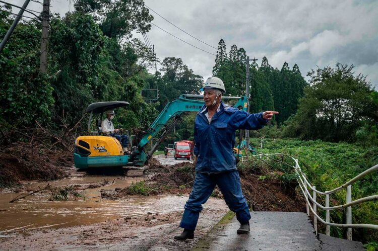 Un muerto y decenas de heridos en Japón tras paso de tifón Nanmadol