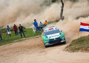 Saba es tercero en el grupo más veloz del Rally Santa Cruz