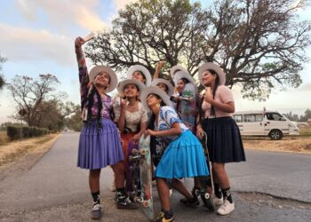 Imilla Skate promueve la inclusión y expone la cultura boliviana