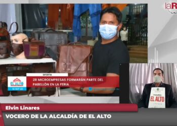 Artesanos alteños muestran sus productos. Foto: La Razón Radio