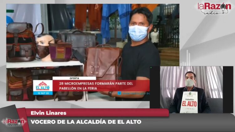 Artesanos alteños muestran sus productos. Foto: La Razón Radio