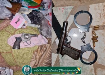 Objetos del delito. Foto: Policía Boliviana
