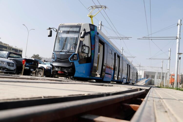 El Tren Metropolitano en Cochabamba. Foto: APG