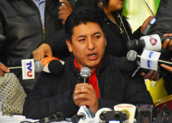 Piden ampliación de la detención preventiva del excívico de Potosí Marco Pumari