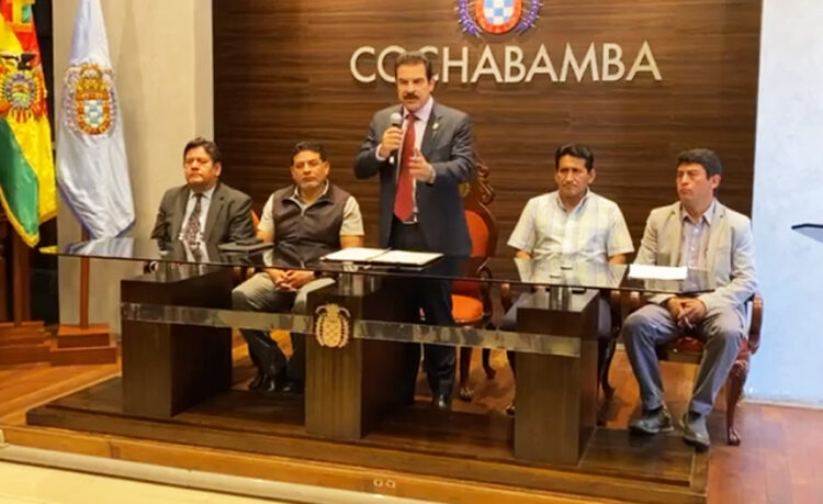 Alcalde de Cochabamba respalda Censo técnico en 2024 y dice que es ‘hora de la unidad’
