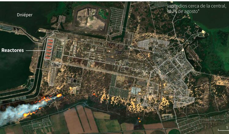 La central nuclear de Zaporiyia fue reconectada a la red ucraniana
