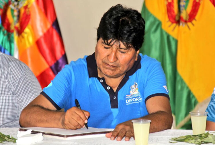 Morales saluda instrucción de Arce de indagar denuncias y demanda similar acción en otros casos