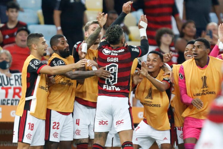 Flamengo vence 3-1 a Talleres y es líder solitario del Grupo H de Libertadores