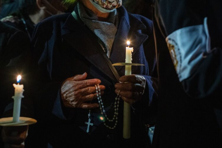Peruanos visitan Catacumbas en Semana Santa tras dos años de pandemia