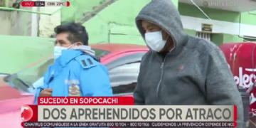 Aprehenden a dos personas involucradas en el robo de $us 40.000 a mano armada