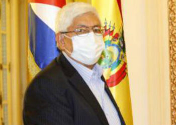 Fallece el embajador de Bolivia en Cuba, Eduardo Pardo