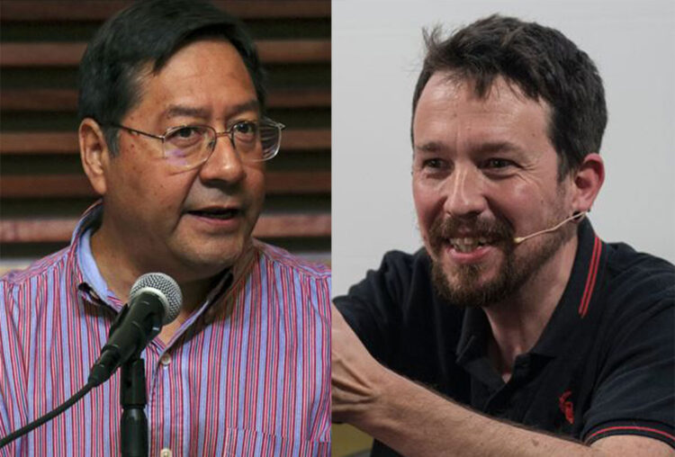 Arce le dice a Pablo Iglesias ‘que la verdad se impondrá a las mentiras’ como pasó en Bolivia sobre 2019