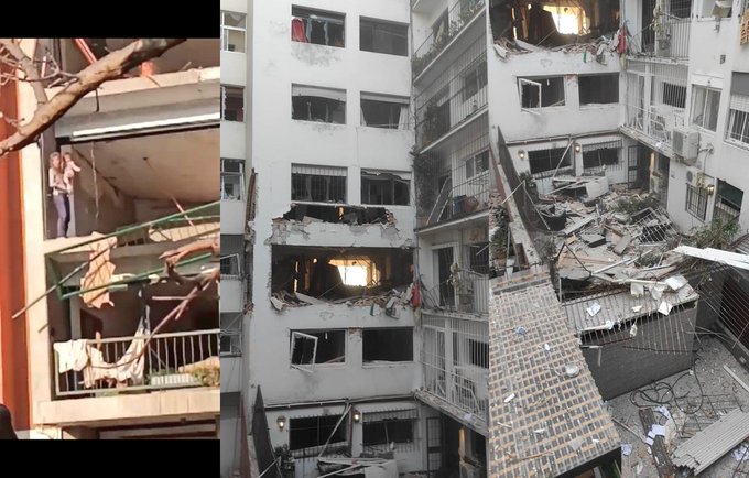 Ocho heridos tras explosión en edificio de barrio residencial de Montevideo