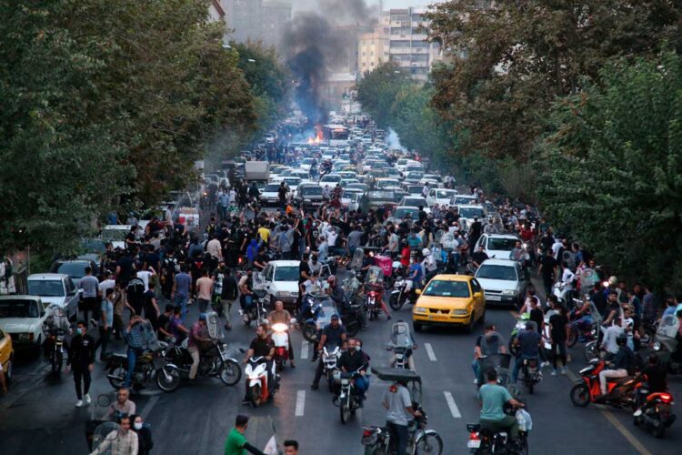 Manifestaciones en Irán
