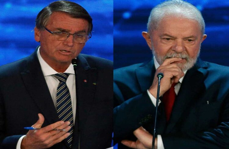 Bolsonaro y Lula se enfrentan en el primer debate hacia el balotaje en Brasil