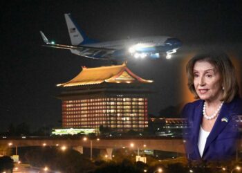 La presidenta de la Cámara de EEUU, Nancy Pelosi, aterrizó en Taiwán