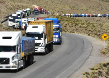El Gobierno pide a empresas relevar a choferes en cuarentena en la frontera con Chile