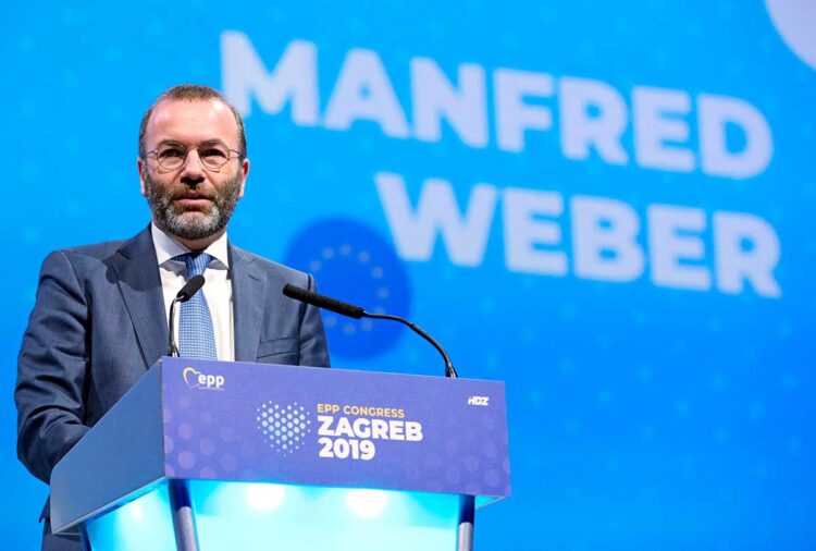 El alemán Manfred Weber único en liza para presidir la derecha europea