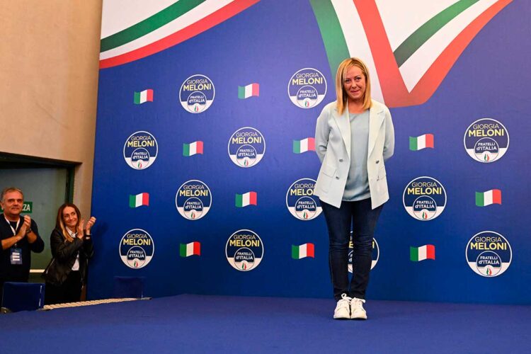 Giorgia Meloni dice que Ucrania puede contar con Italia