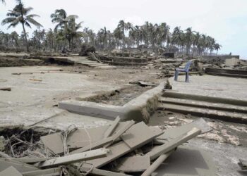 Potencia de erupción en Tonga fue más de 100 veces superior a la bomba atómica de Hiroshima