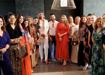 Solsticio de invierno; moda en el Hotel Marriott