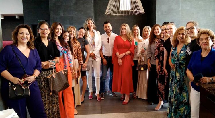 Solsticio de invierno; moda en el Hotel Marriott
