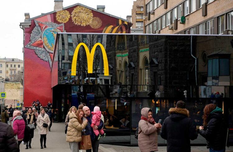 McDonald’s anuncia su retiro total de Rusia