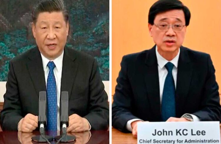 Presidente chino Xi recibe en Pekín a futuro responsable de Hong Kong
